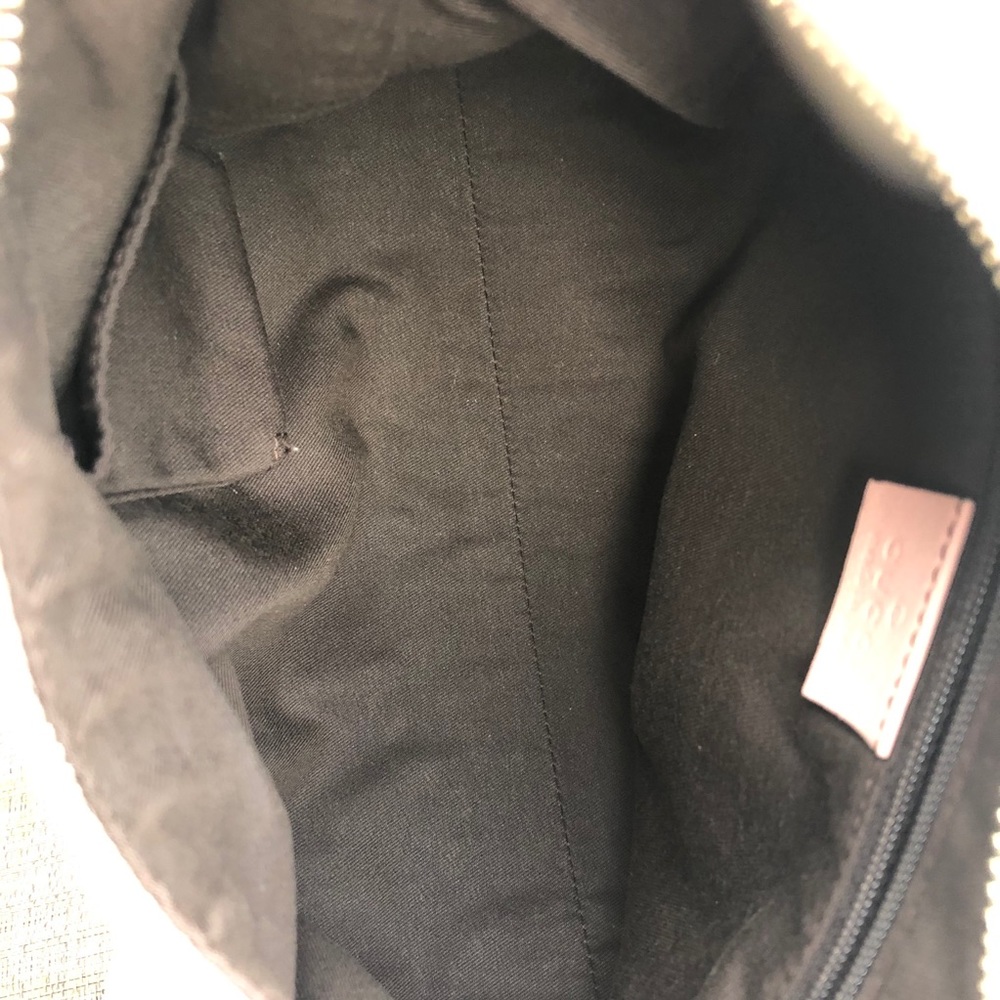 Pink Leather GG Canvas D-Ring Hobo Bag. 💫 - Picture 10 of 11